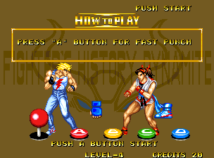 Fighter's History Dynamite screenshot 4 for Neo Geo AES